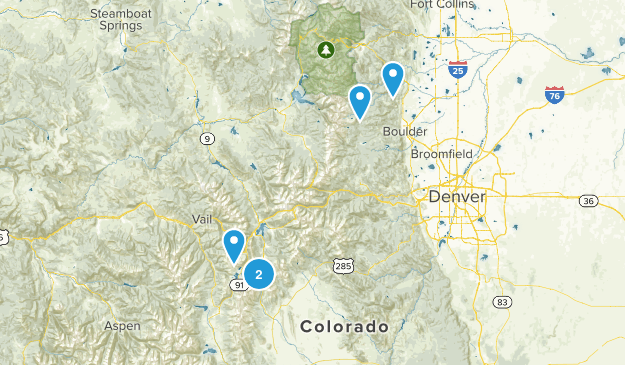 Trails to try Map