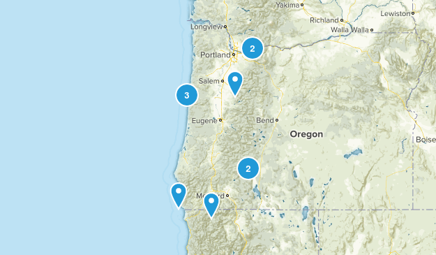 Oregon - July 10-18, 2017 Map