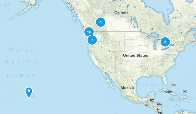 Travelling TRINKETT's trail hikes Map