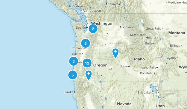 Oregon trip Map