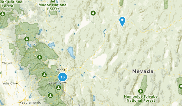 Nevada *Easy* Map