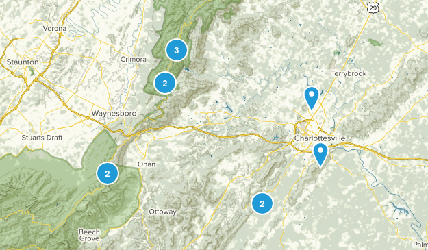 Charlottesville Map
