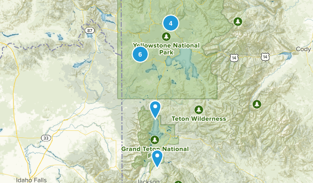 yelowstone Map