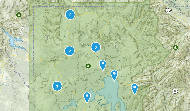 Yellowstone Map
