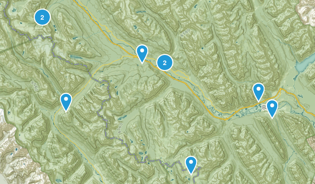 Banff options Map