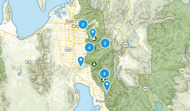 Hikes To DO! Map