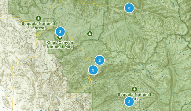 Kings Canyon Map