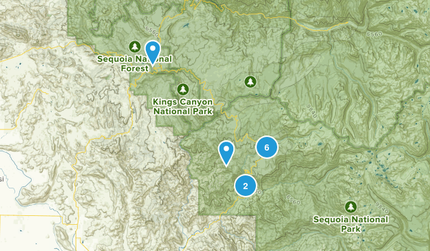 Sequoia Trials Map