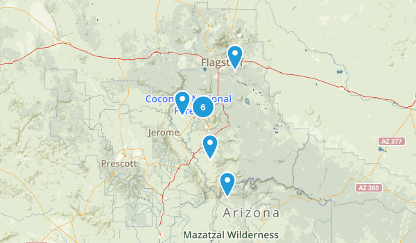 Sedona Trip Map