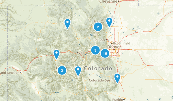 52 Hike Challenge Map