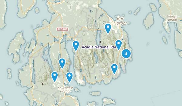 Acadia Map
