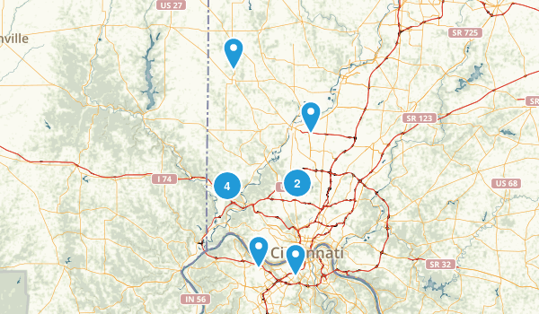 Off Day Hiking Trips! Map