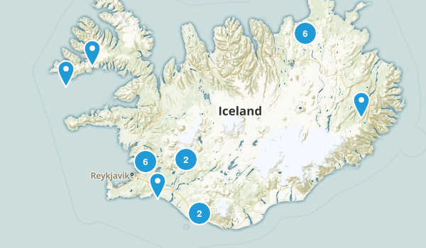Iceland Tour Map