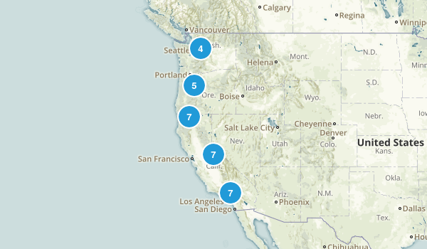 The Pacific Crest Trail Map
