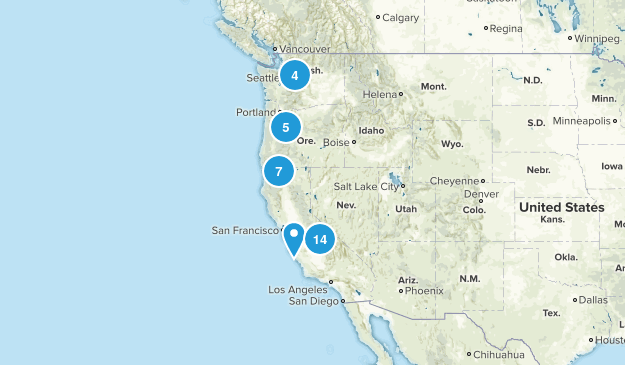 The Pacific Crest Trail Map