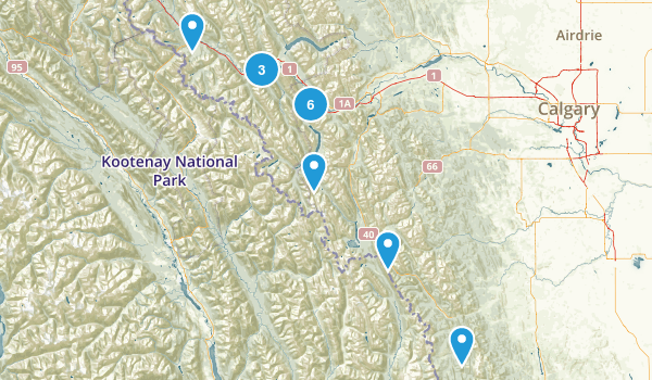 Future Hikes Map