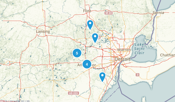 Metro Detroit Map