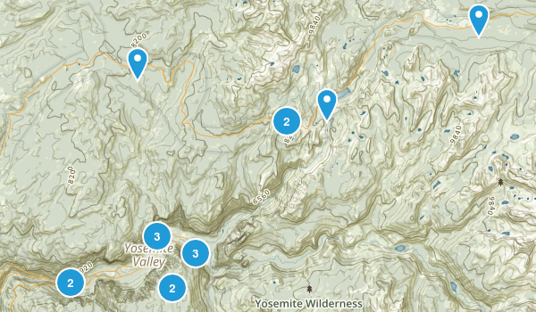Yosemite Map