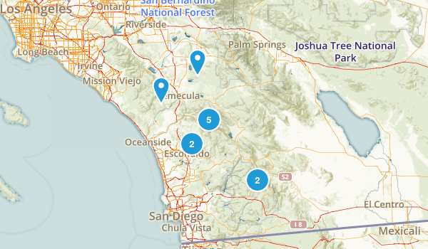 Mt. Palomar trails Map