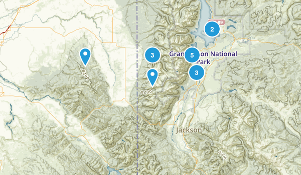 Teton Trip 2017 Map