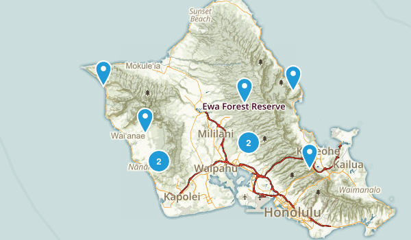 16th Birthday Hawaii Trip Map