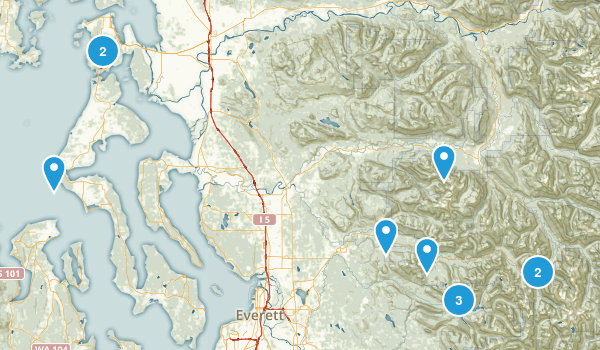 Day Hikes Map
