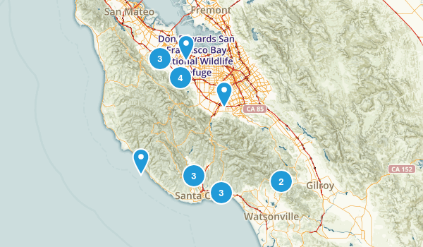 Easy Under Three Miles Map
