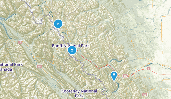 Banff Map
