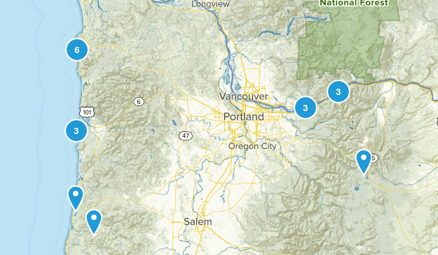 Oregon Map