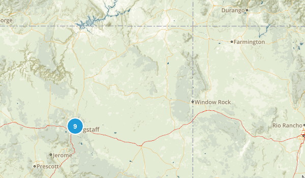 Flagstaff Hikes Map