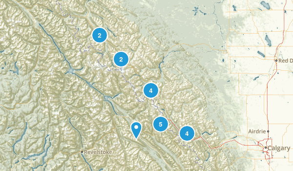 Banff Map