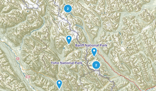 Banff Map
