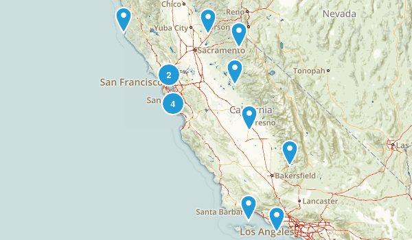 Crazy Far Away CA State Parks Map