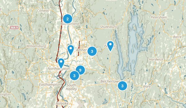 near amherst Map
