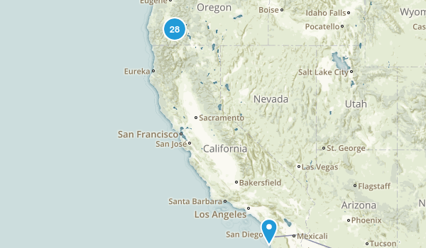 southern oregon hikes for me and my love Map