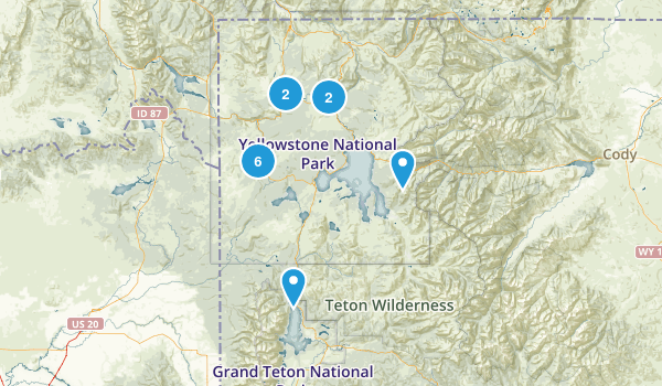 Yellowstone Map