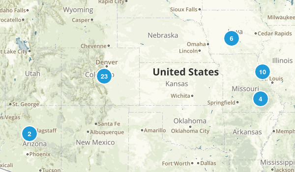 Yet to hike Map