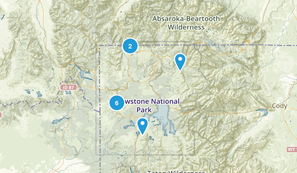 Yellowstone NP Map