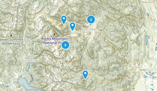 RMNP Map