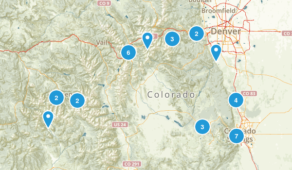 2017 trip Map