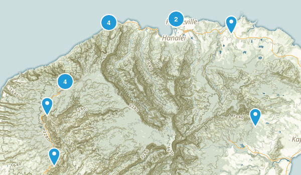 kauai Map