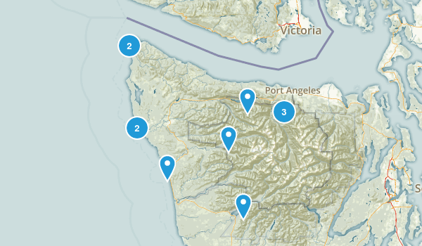 Olympic National Park Map
