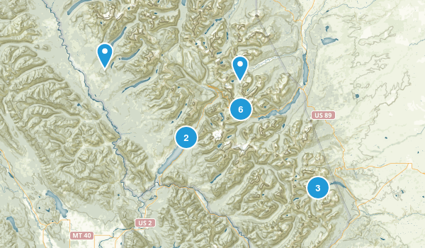 hikes to do Map