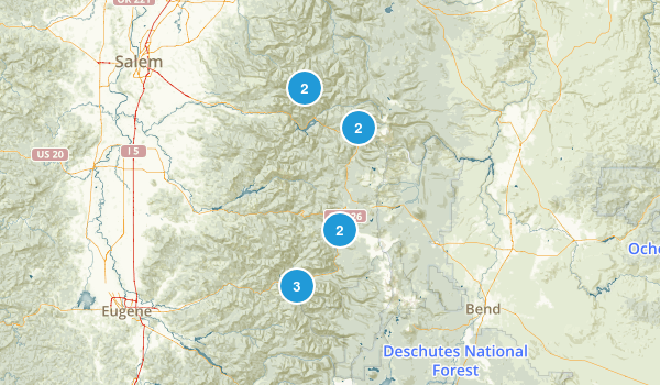 2+ Hours Away Map