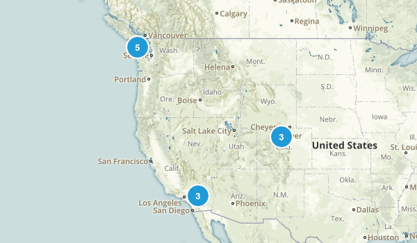 Ben AllTrails Adventurer List Map