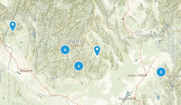 '17 Solar Eclipse Idaho Map