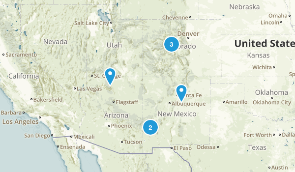 Backpacking Map