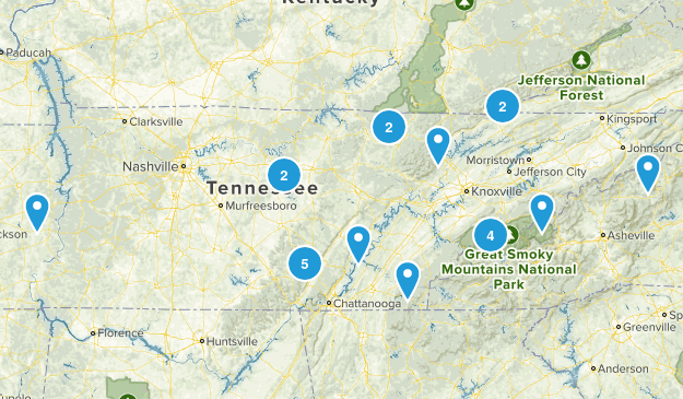 TN Hikes: To-Do Map