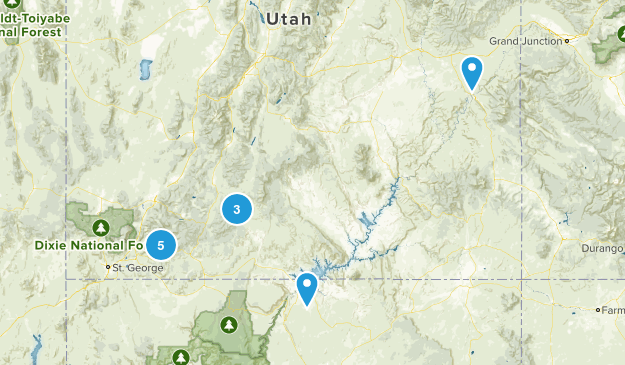 Utah trip Map
