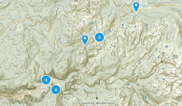 Yosemite Map